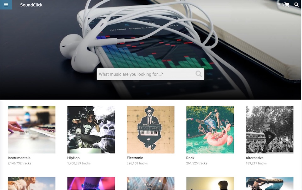 Stream Free Music, Download MP3s, Buy & Sell Beats | SoundClick
